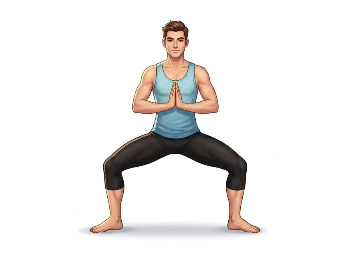 Goddess - pose preview alignment illustration