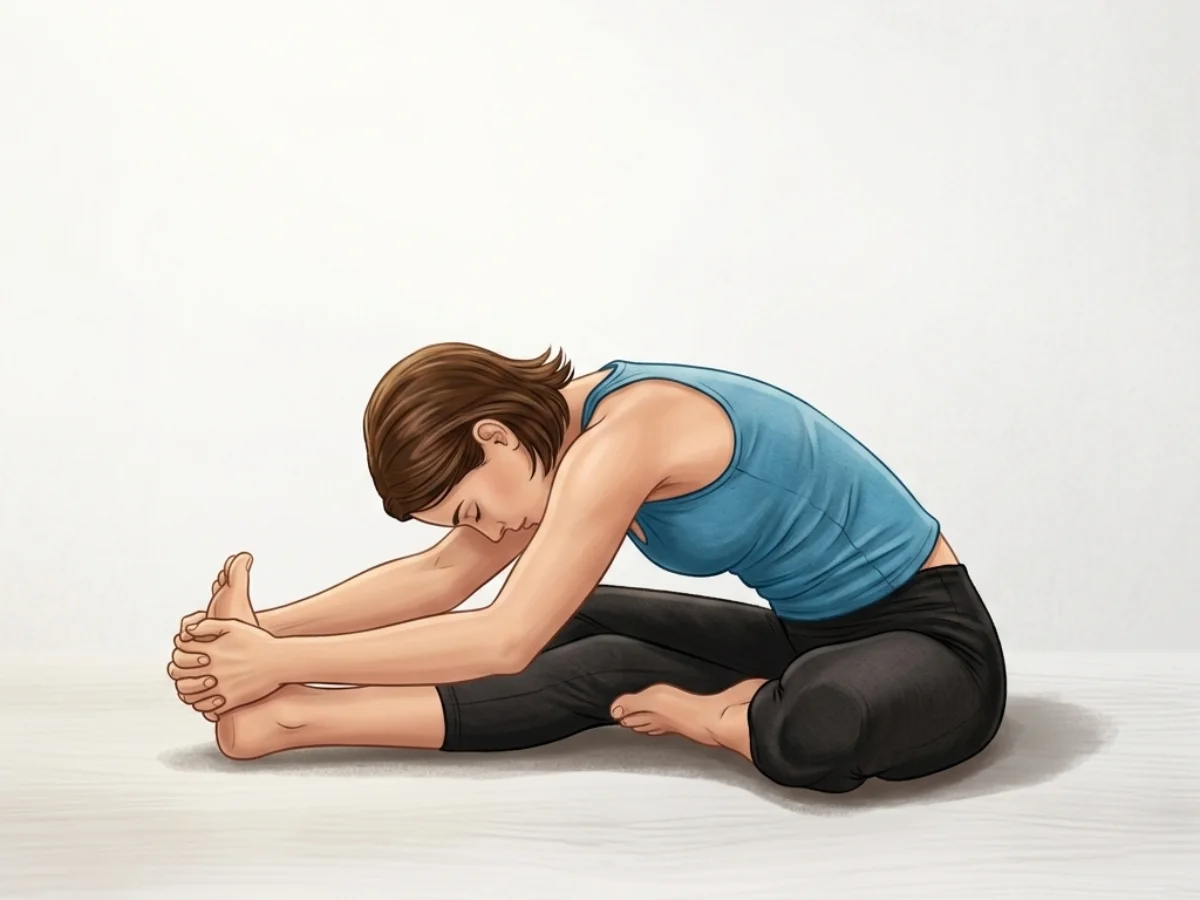 Head to Knee III - pose preview alignment illustration