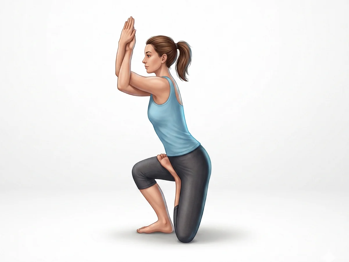 Horse Pose - pose preview alignment illustration