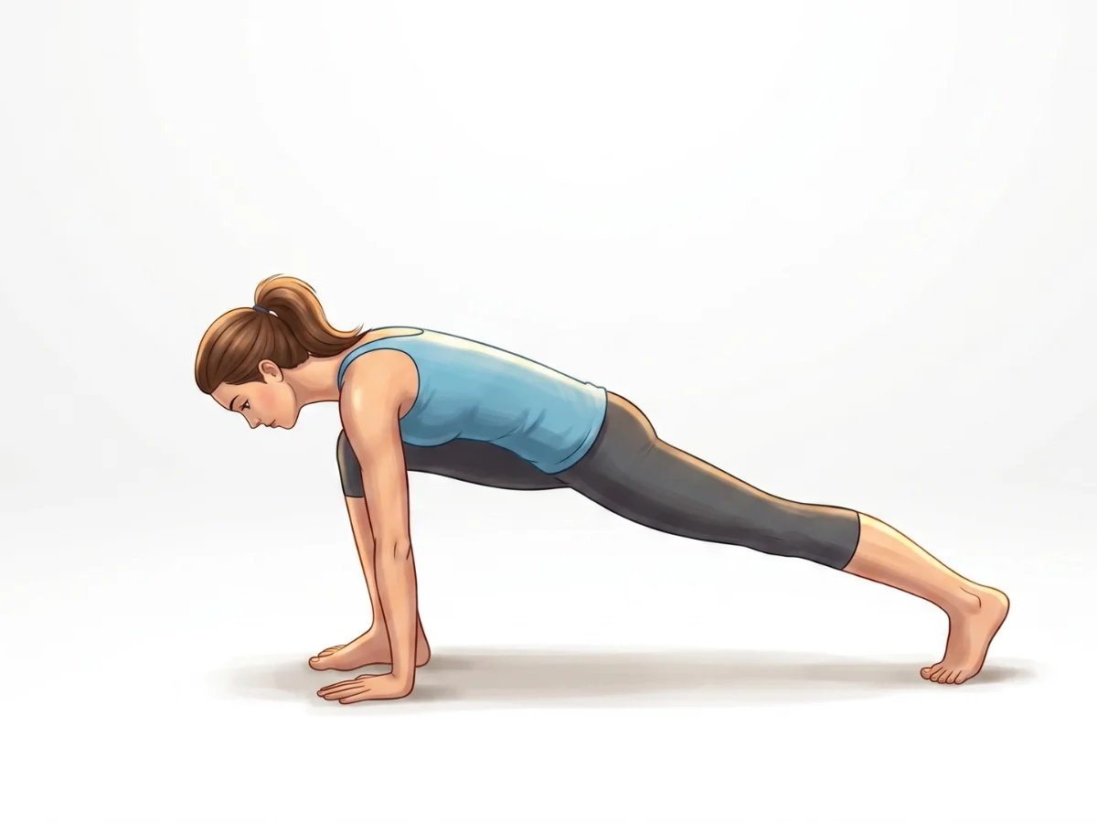 Lunge - pose preview alignment illustration