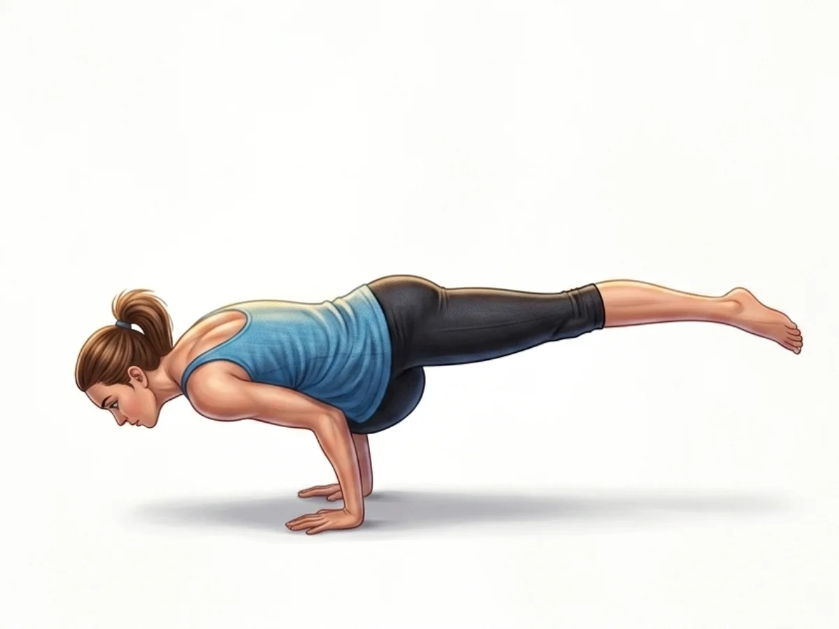 Revolved Flying Man - pose preview alignment illustration