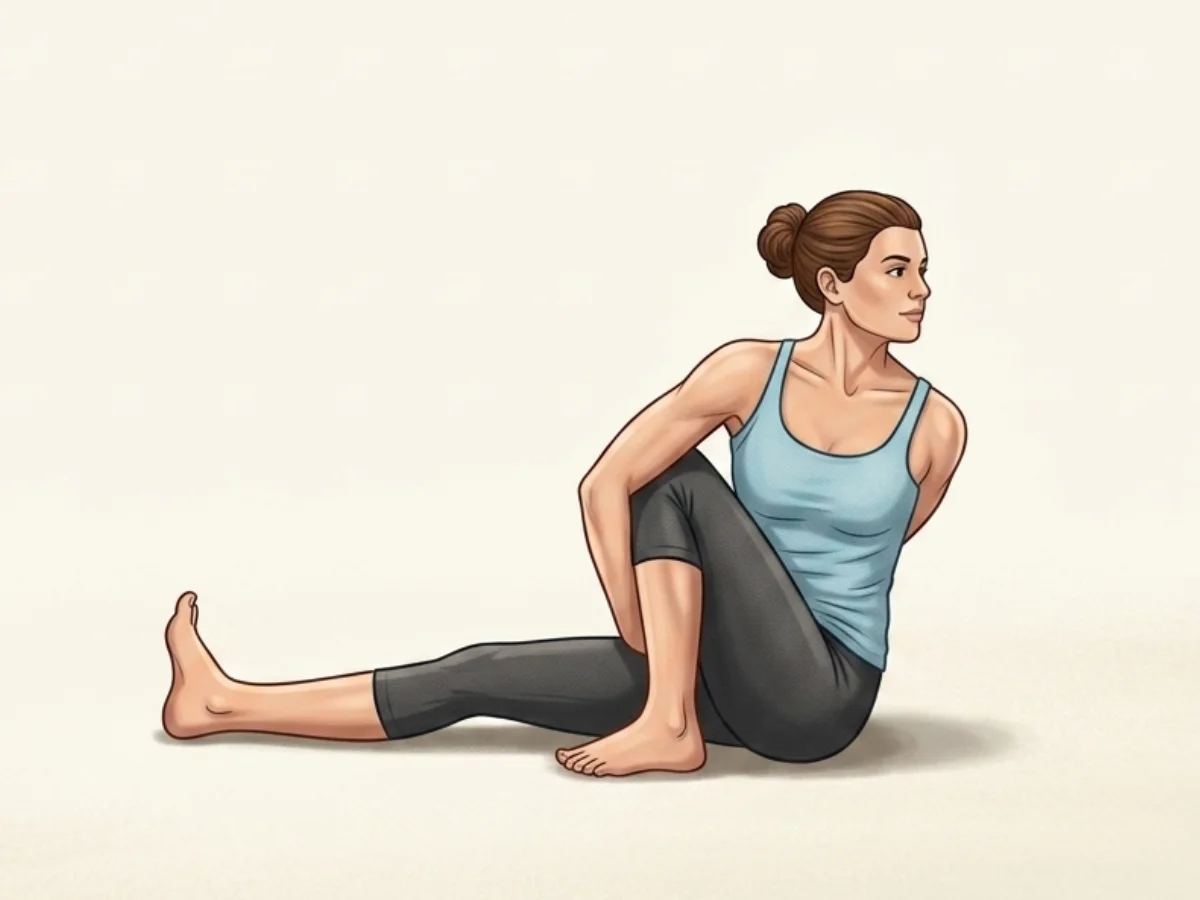 Sage Marichi's III - pose preview alignment illustration