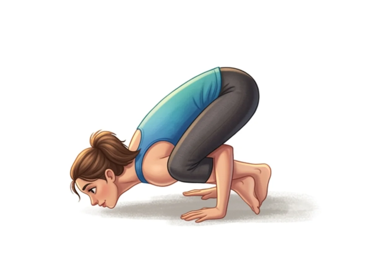Shoulder Pressing - pose preview alignment illustration