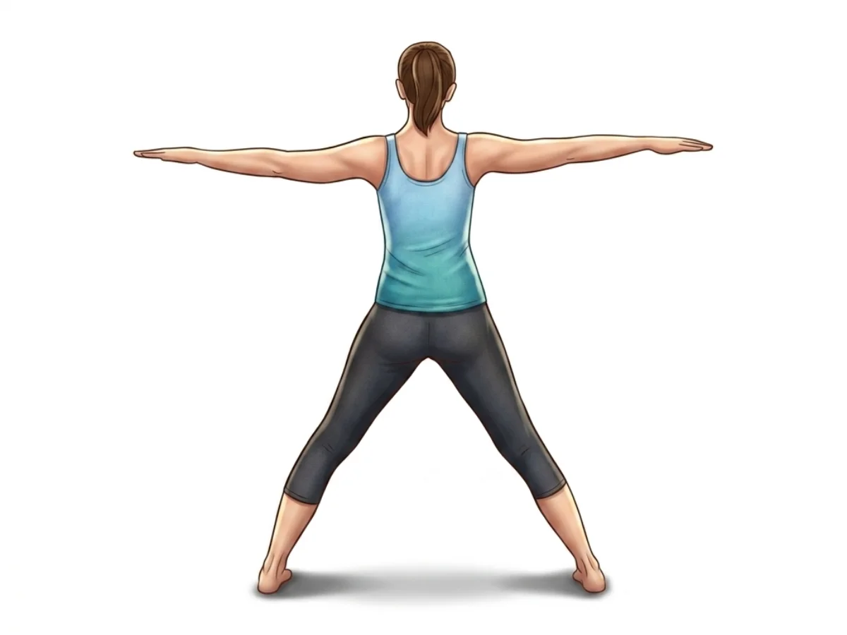 Star Pose - pose preview alignment illustration